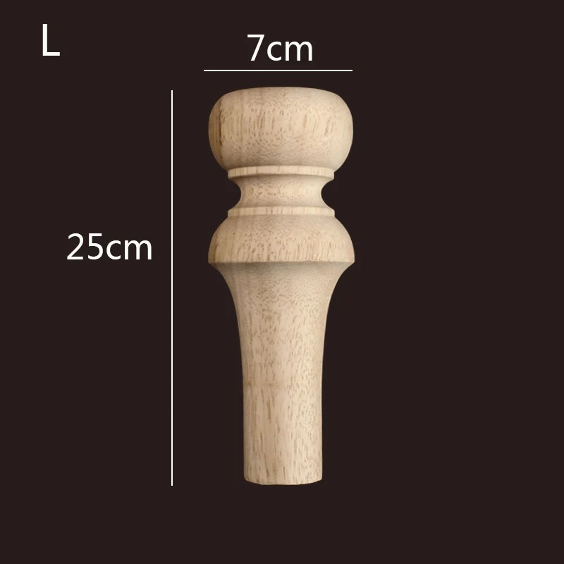 Traditional turned wooden furniture leg WF083
